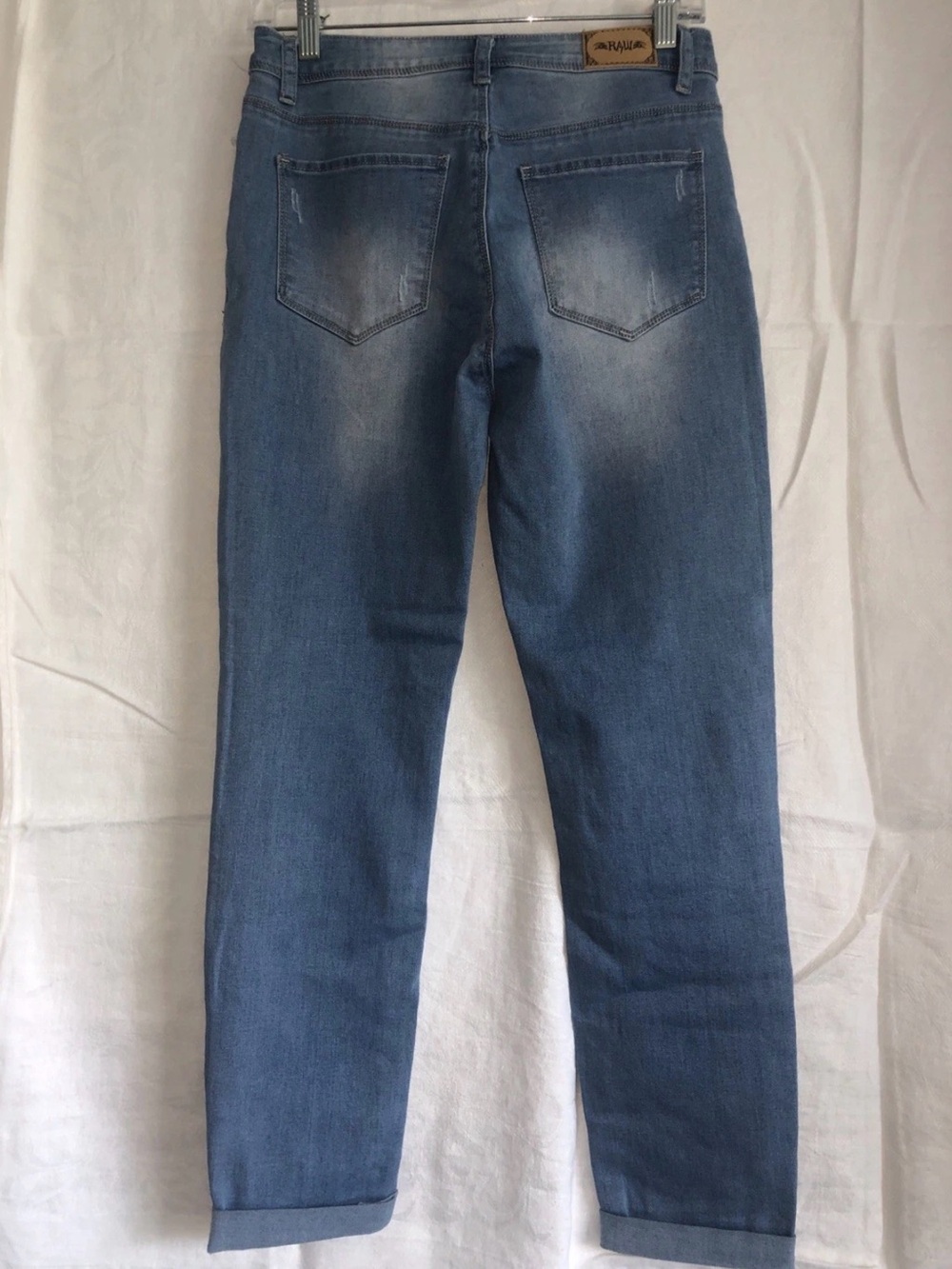 Women's Boyfriend Jeans in Classic Blue - Picture 3 of 7